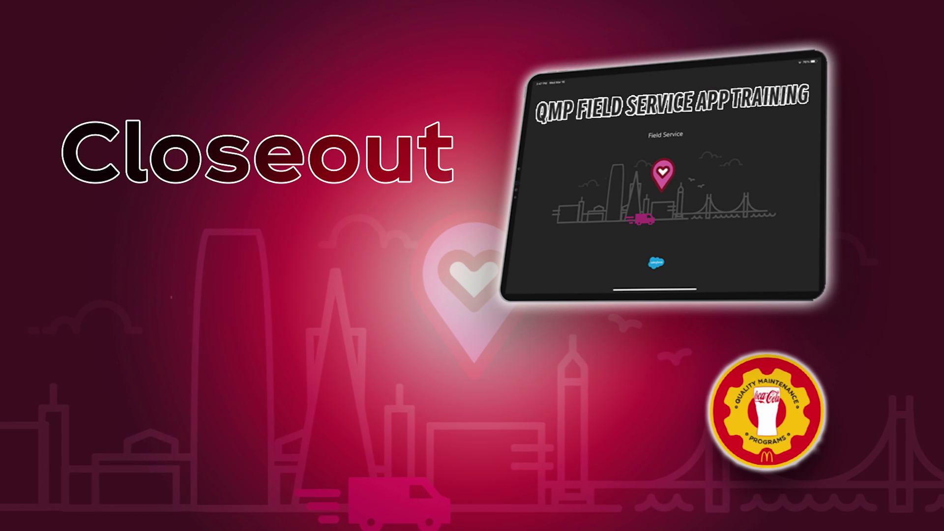 Coca-Cola QMP tablet training